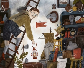 Procreate笔刷 44支复古插画素描蜡笔粉尘厚涂IPAD大师级画板741